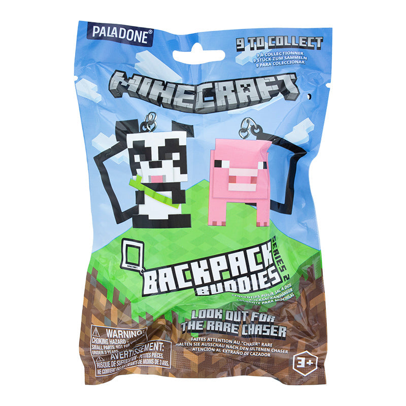 Llaveros Backpack Buddies Minecraft Serie 2 Original