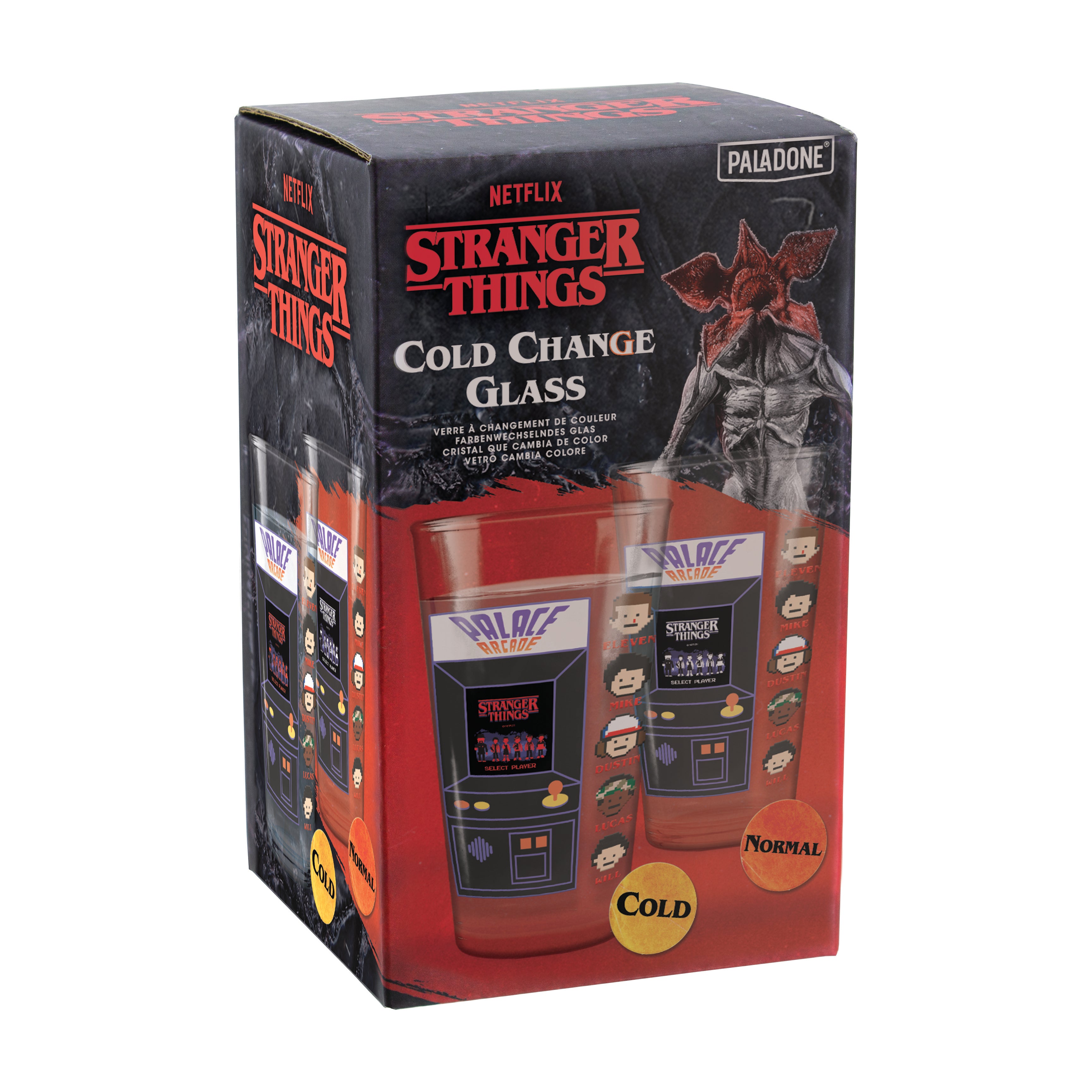 Stranger Things Arcade Cold Change Glass - Fan Army