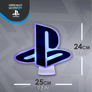 Lámpara Logo Playstation Luz de Noche Original - Fan Army