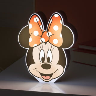 Lámpara Minnie Mouse Disney Luz de Noche Original