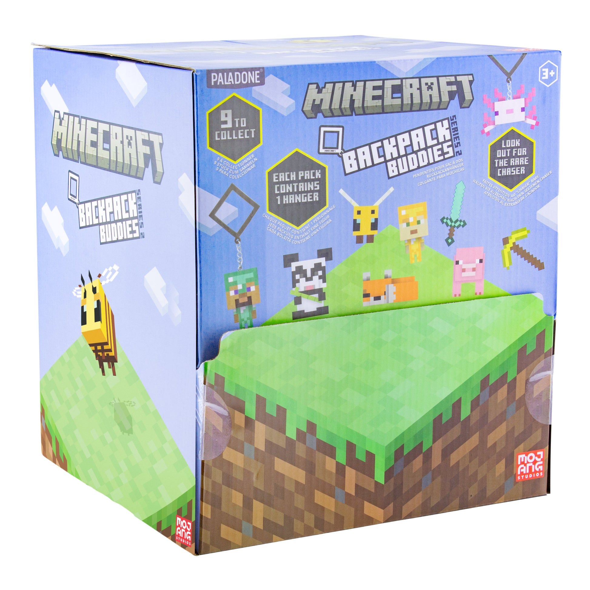 Llaveros Backpack Buddies Minecraft Serie 2 Original - Fan Army