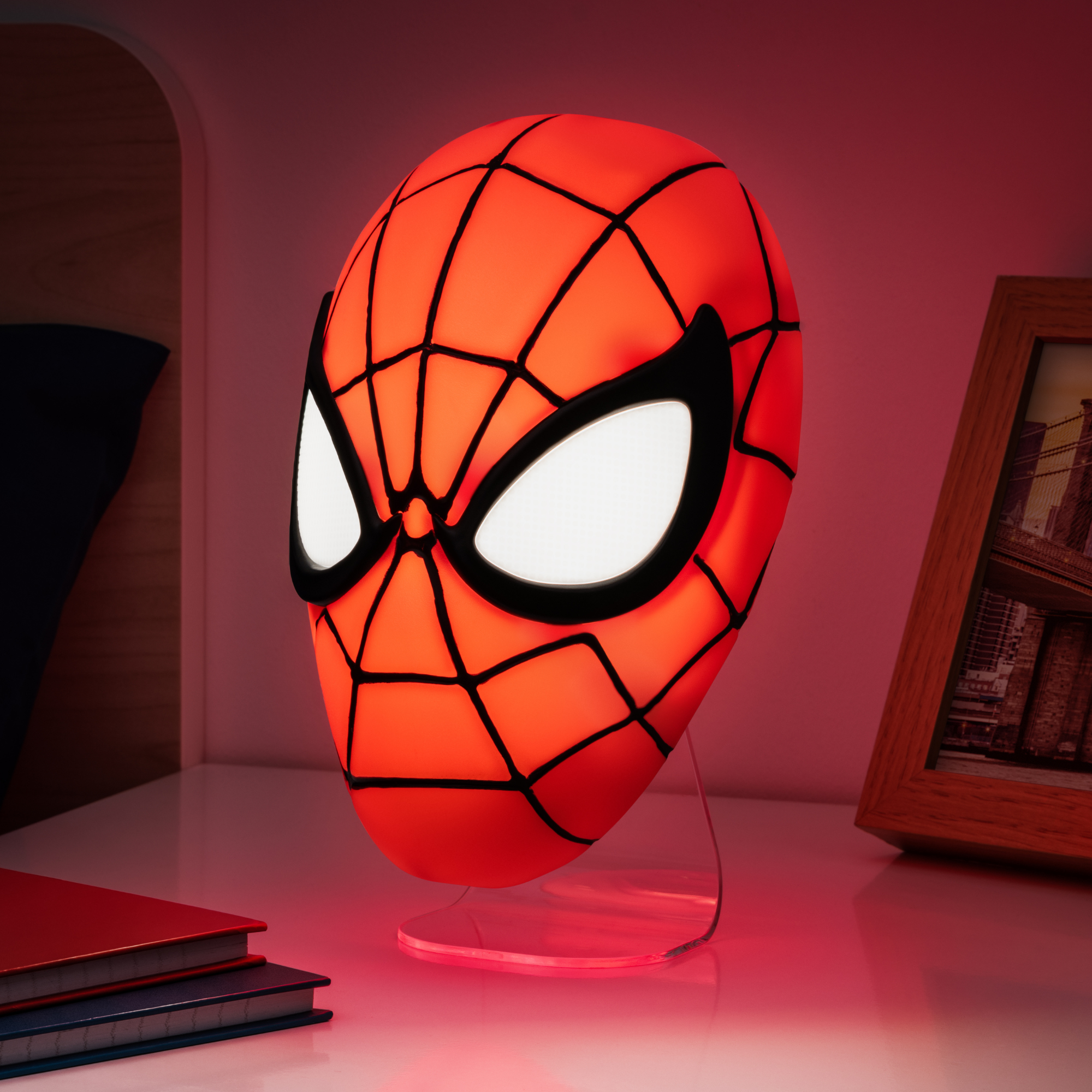 Lámpara Spider-Man Mask Oficial Marvel - Fan Army