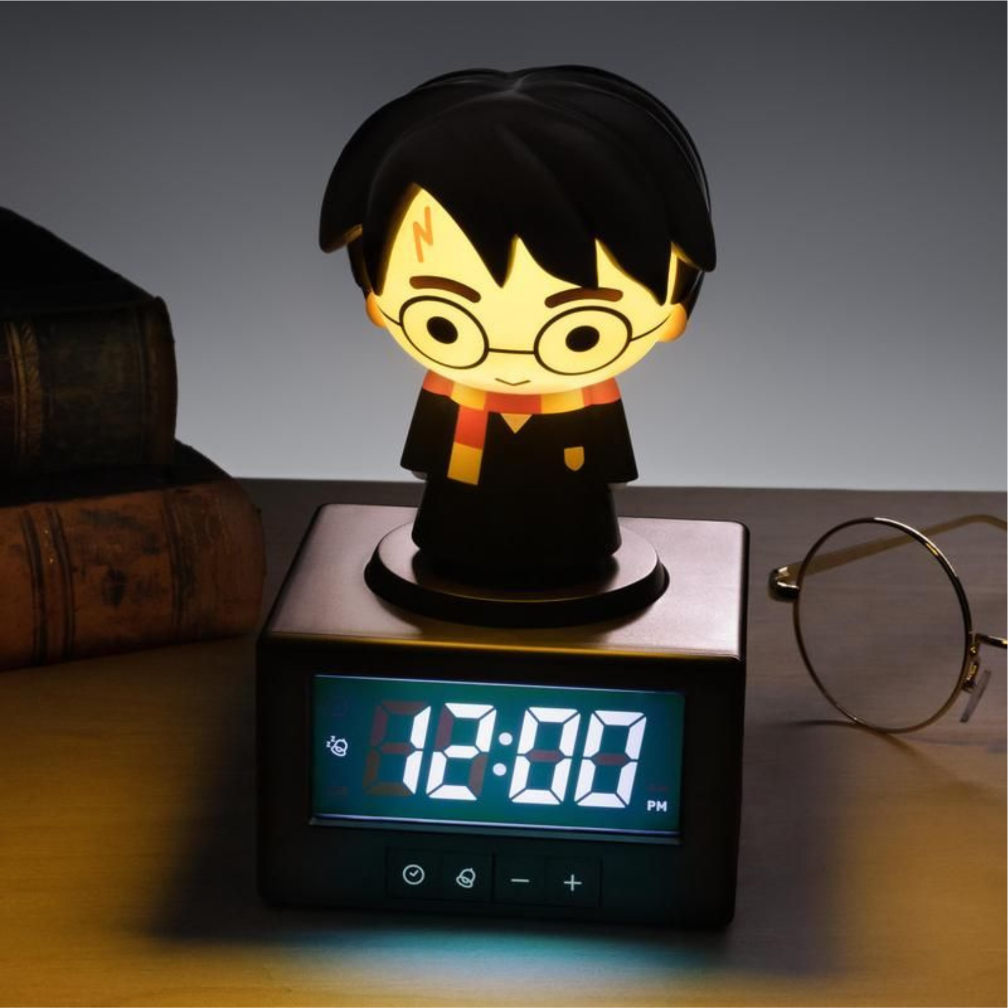 Despertador Harry Potter con Luz Nocturna Reloj Digital Oficial Wizarding World