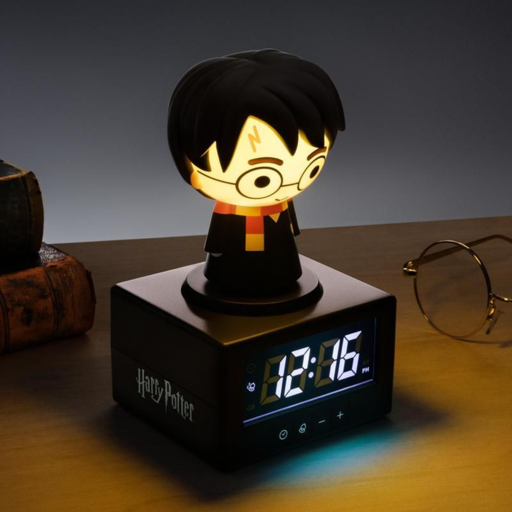 Despertador Harry Potter con Luz Nocturna Reloj Digital Oficial Wizarding World