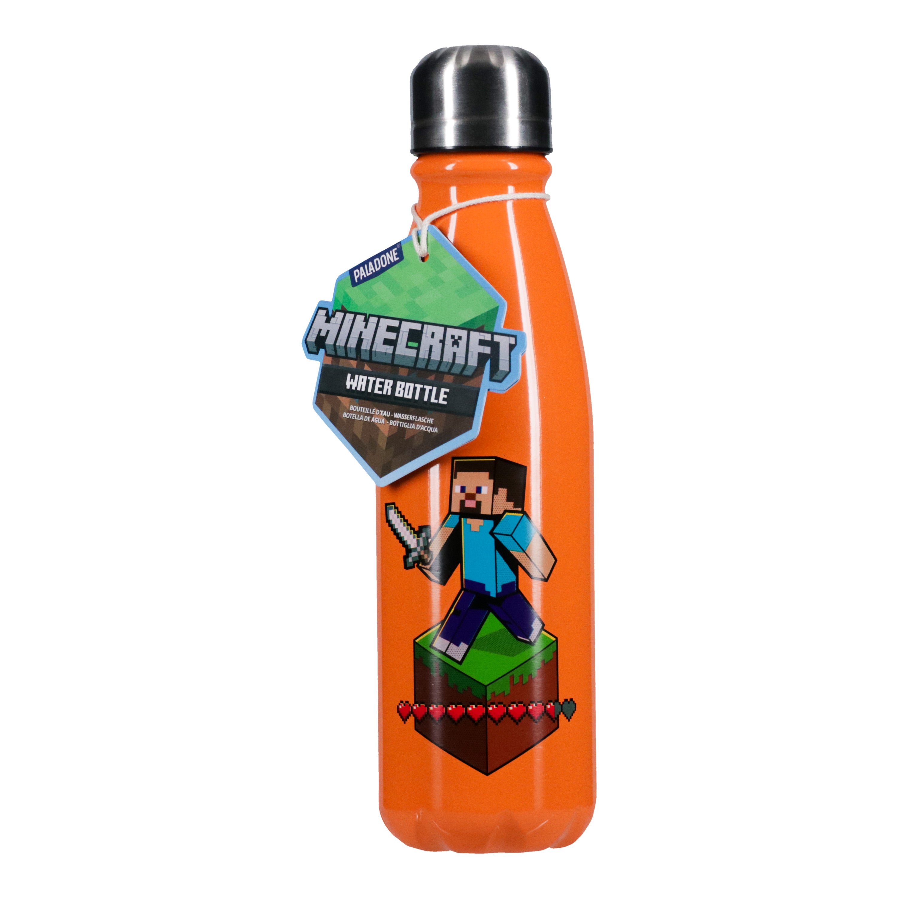 Botella de Acero Inoxidable de Minecraft Termo Original - Fan Army
