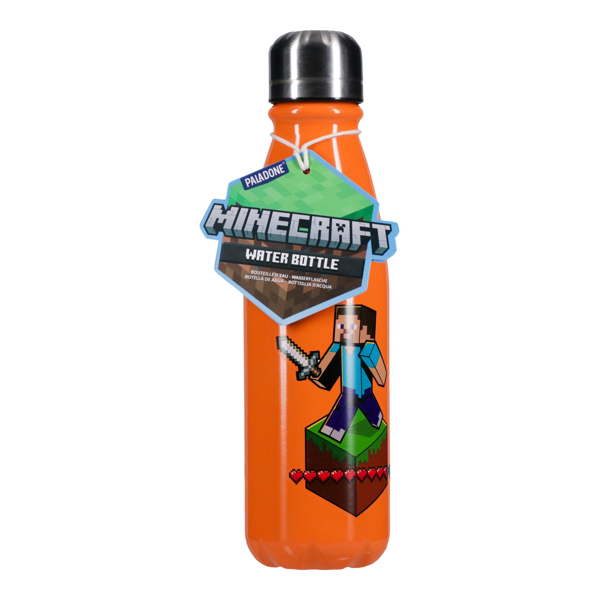 Botella de Acero Inoxidable de Minecraft Termo Original - Fan Army