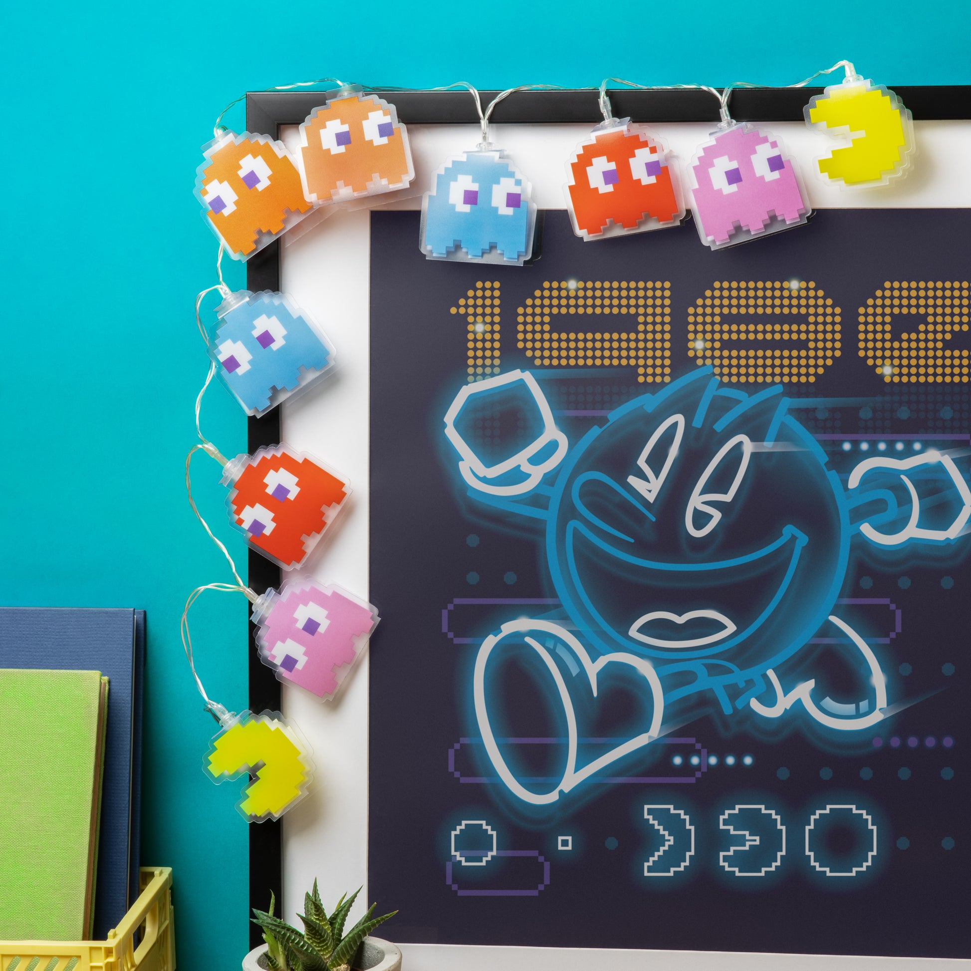 Cadena de Luces de Pac-Man Luz de Noche Original - Fan Army