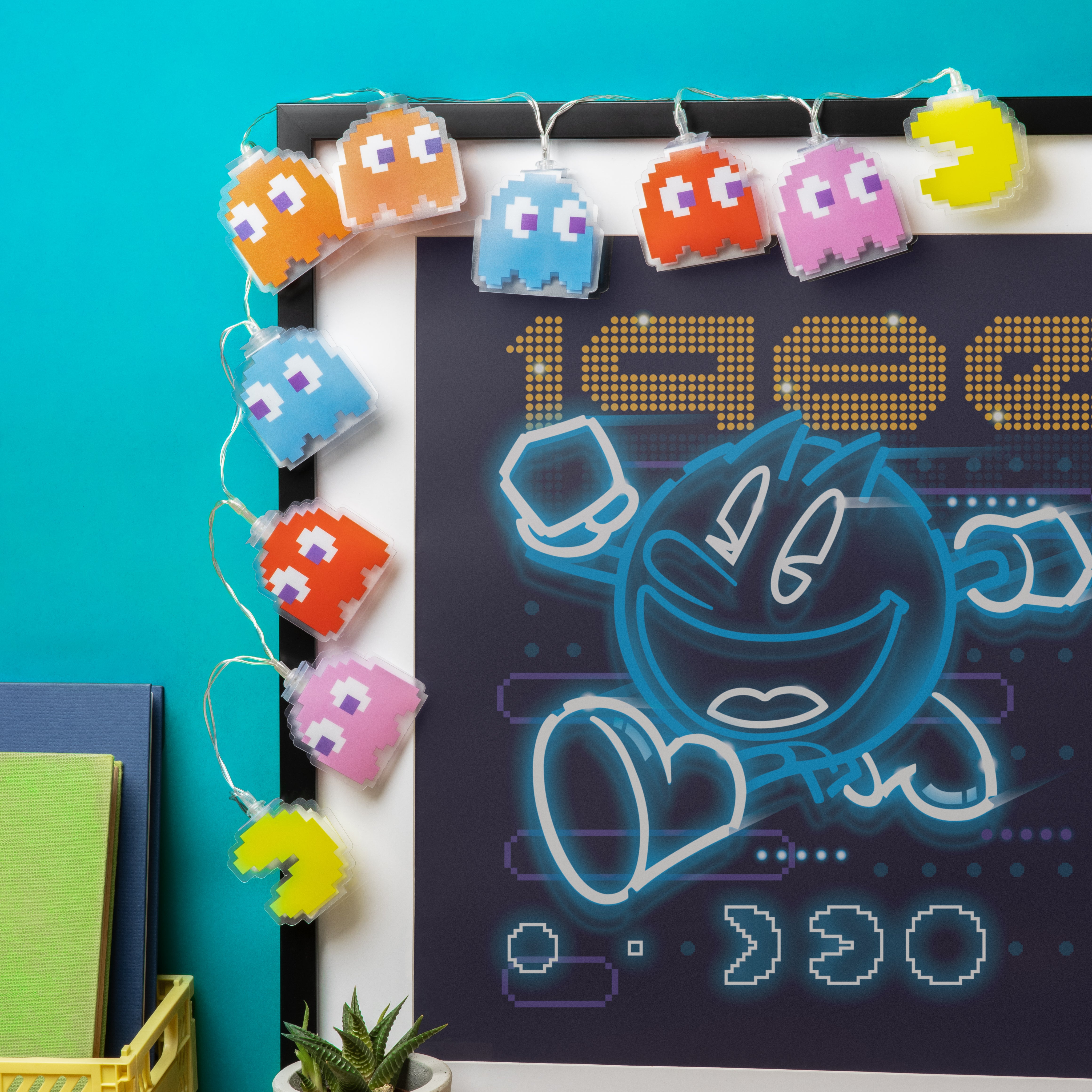 Cadena de Luces de Pac-Man Luz de Noche Original - Fan Army