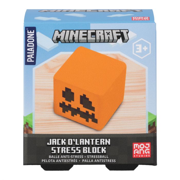 Bloque Antiestrés Minecraft Jack O´Lantern - Fan Army