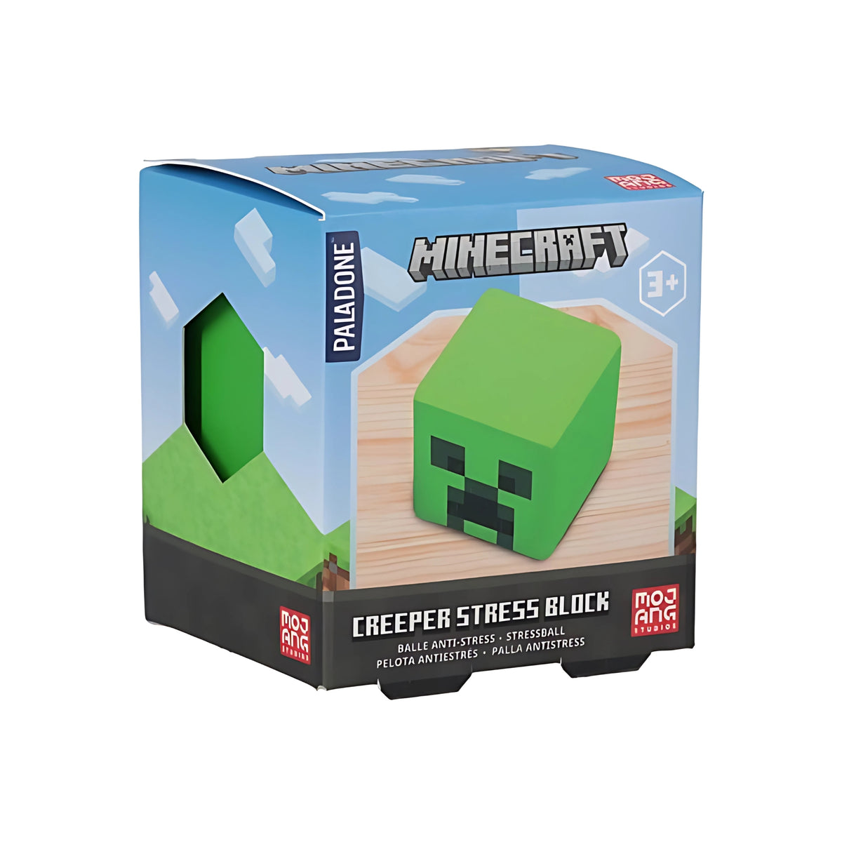 Bloque Antiestrés Minecraft Creeper