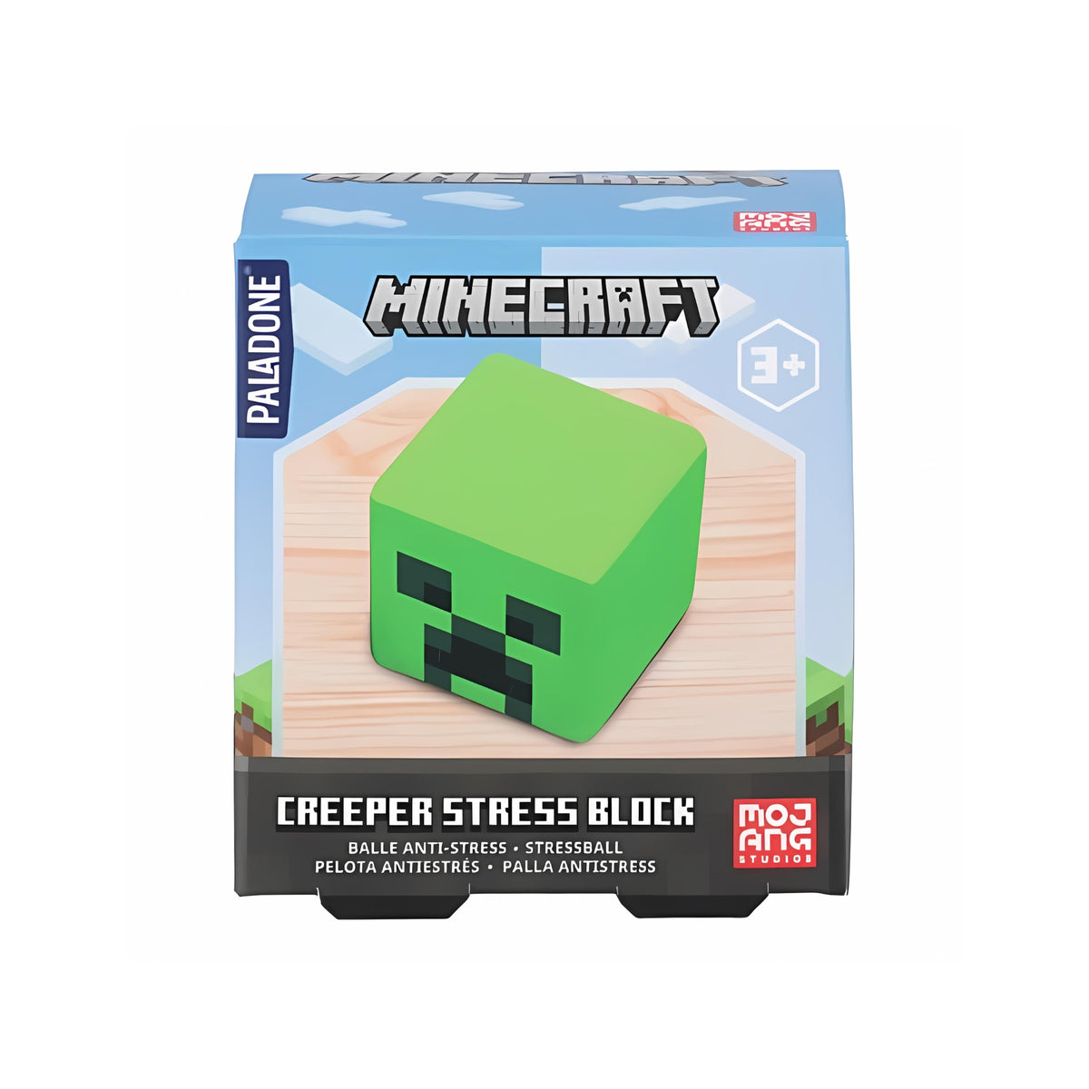 Bloque Antiestrés Minecraft Creeper
