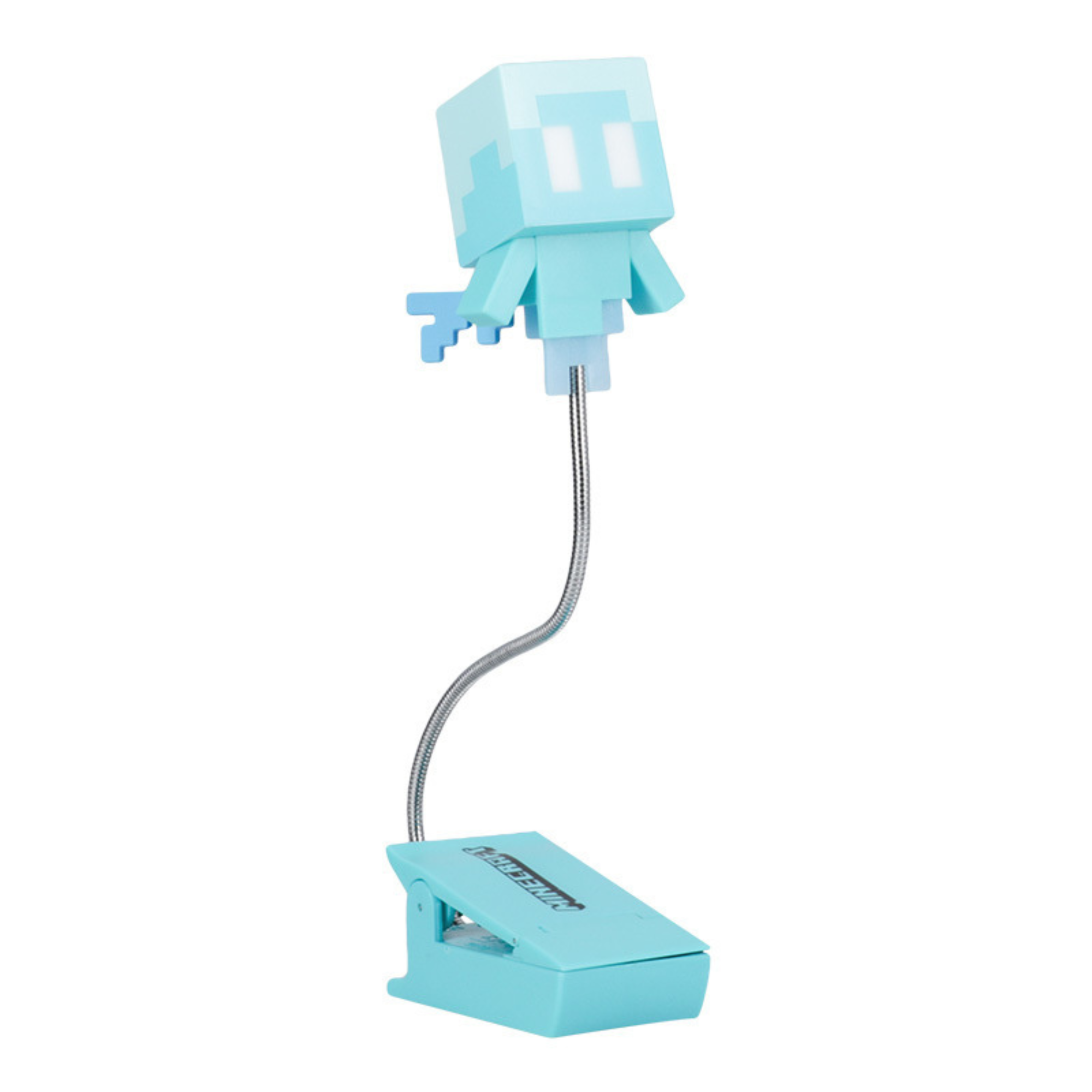 Lámpara Clip Minecraft Allay LED Flexible 3 Modos de Luz, Luz para Lectura con Pilas - Fan Army