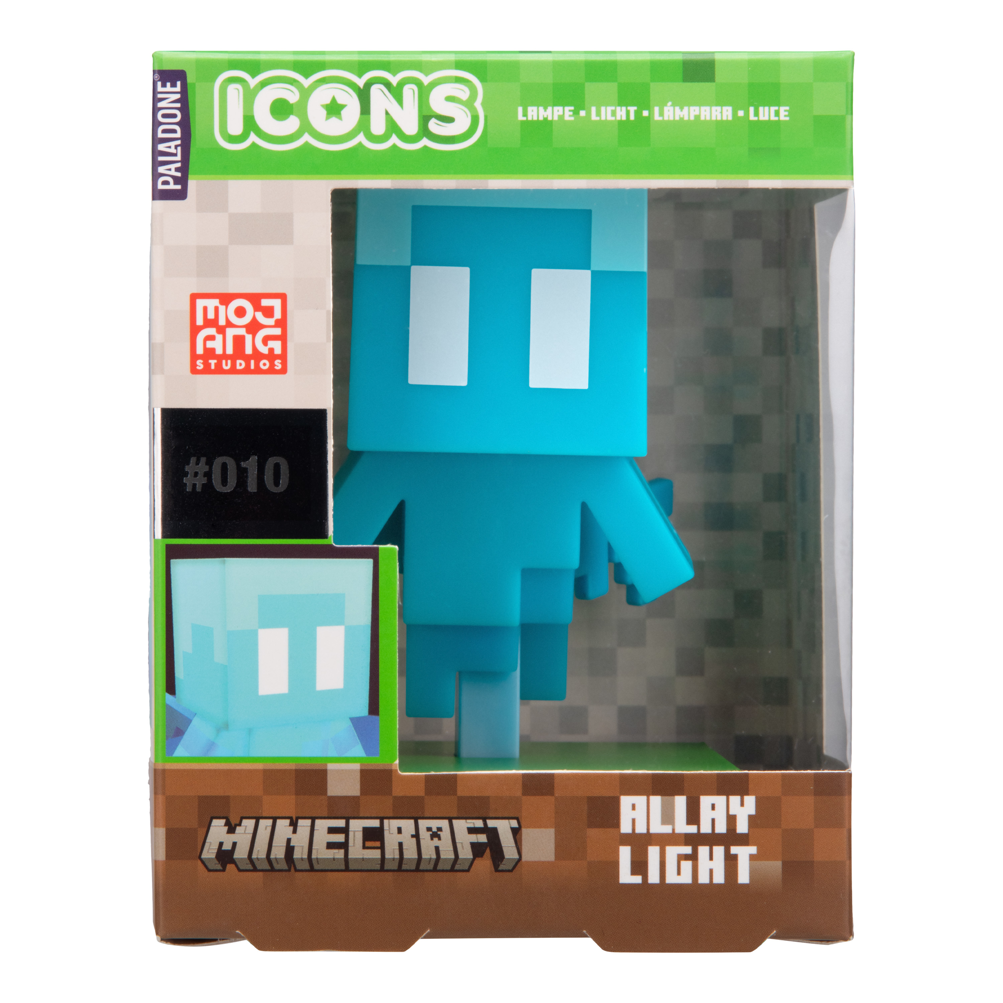 Lámpara Minecraft Icon Allay Luz de Noche Original - Fan Army