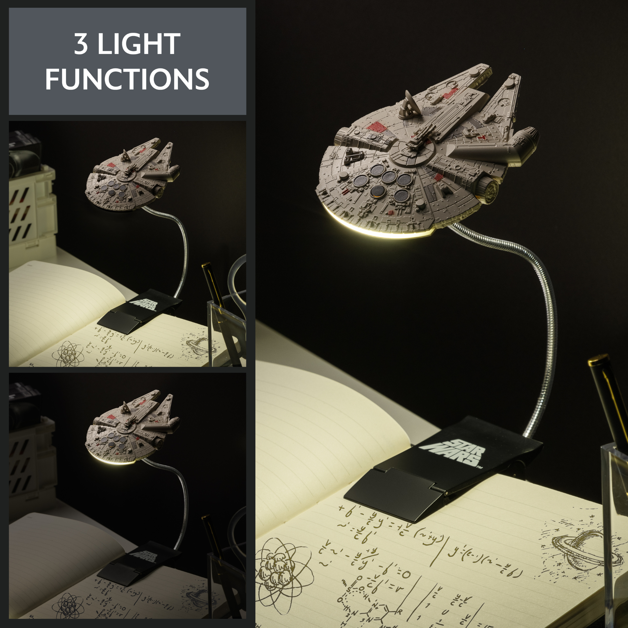 Luz Para Leer Millennium Falcon Star Wars - Fan Army
