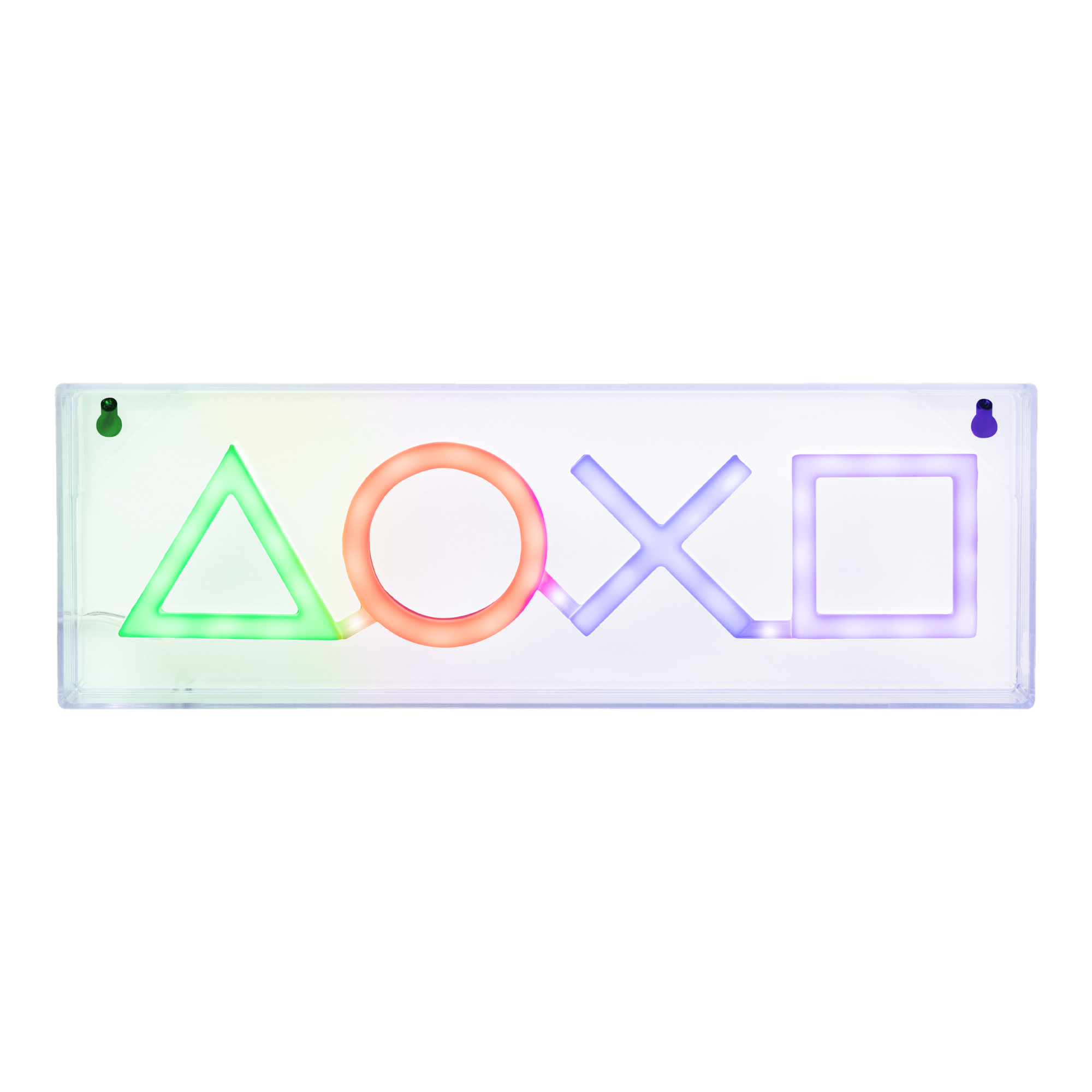 Lámpara Neon PlayStation LED Iconos Control PS