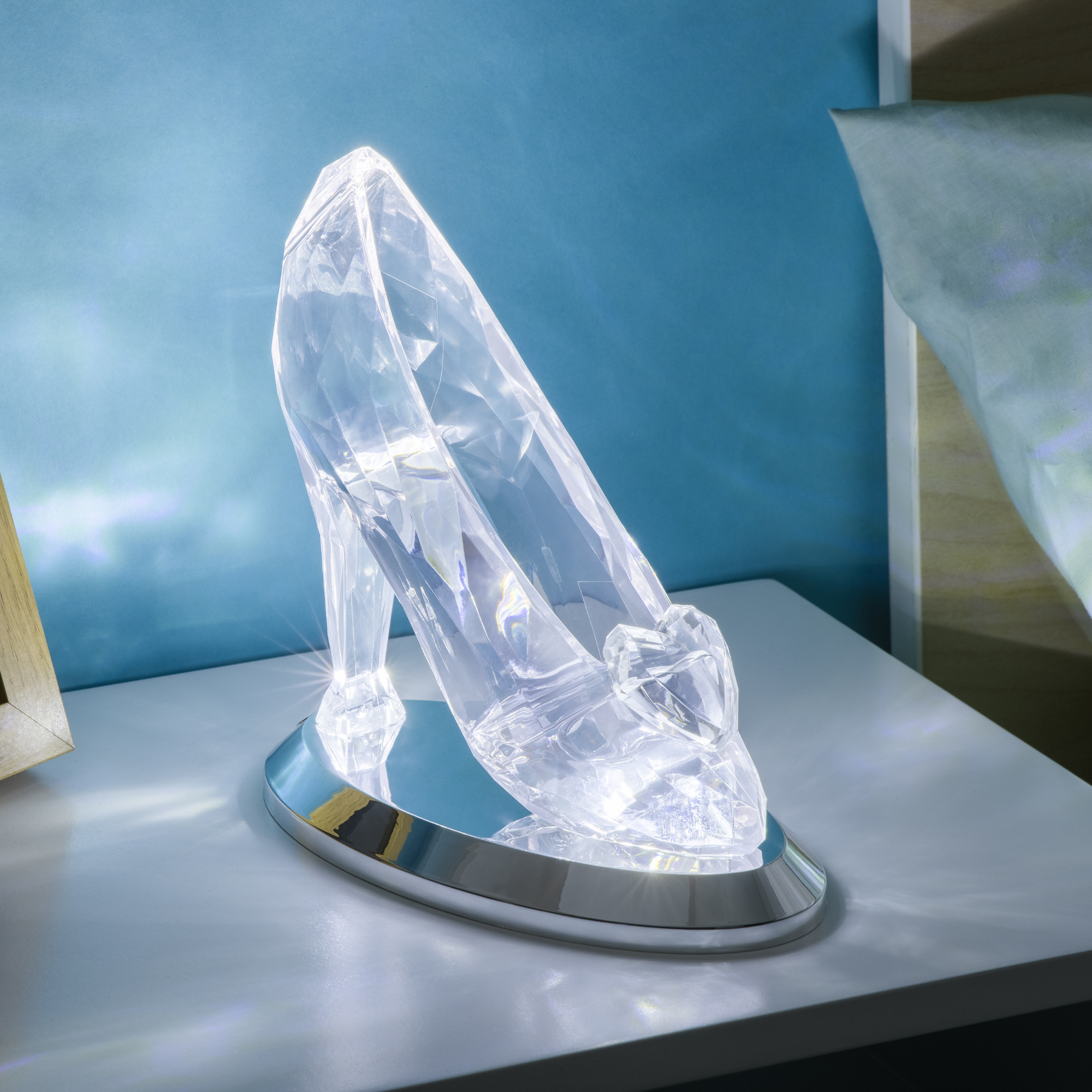 Disney Cinderella Glass Slipper Light Lámpara Decorativa