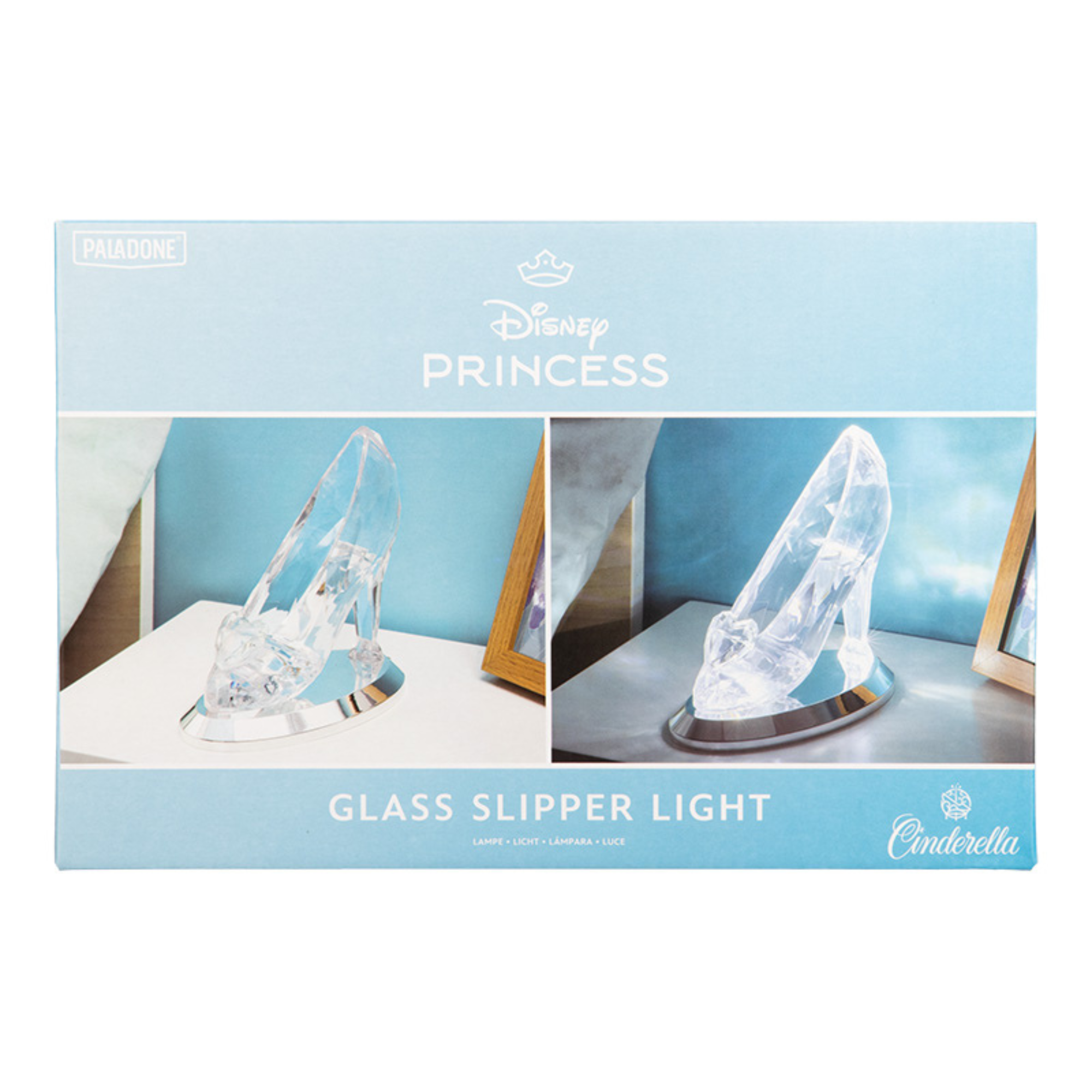 Disney Cinderella Glass Slipper Light Lámpara Decorativa