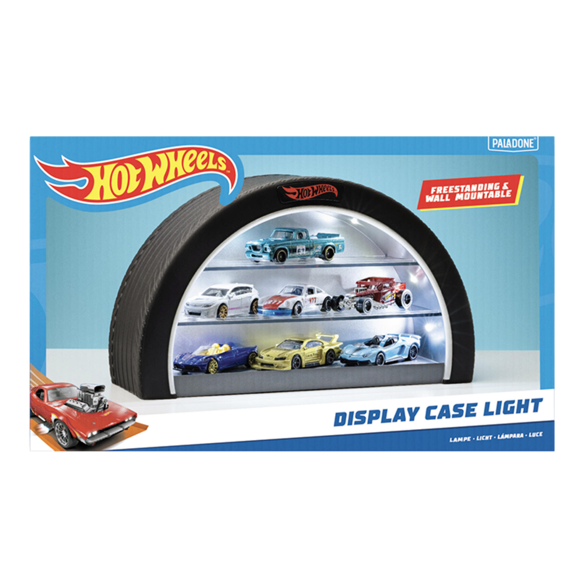 Vitrina Iluminada Hot Wheels - Fan Army