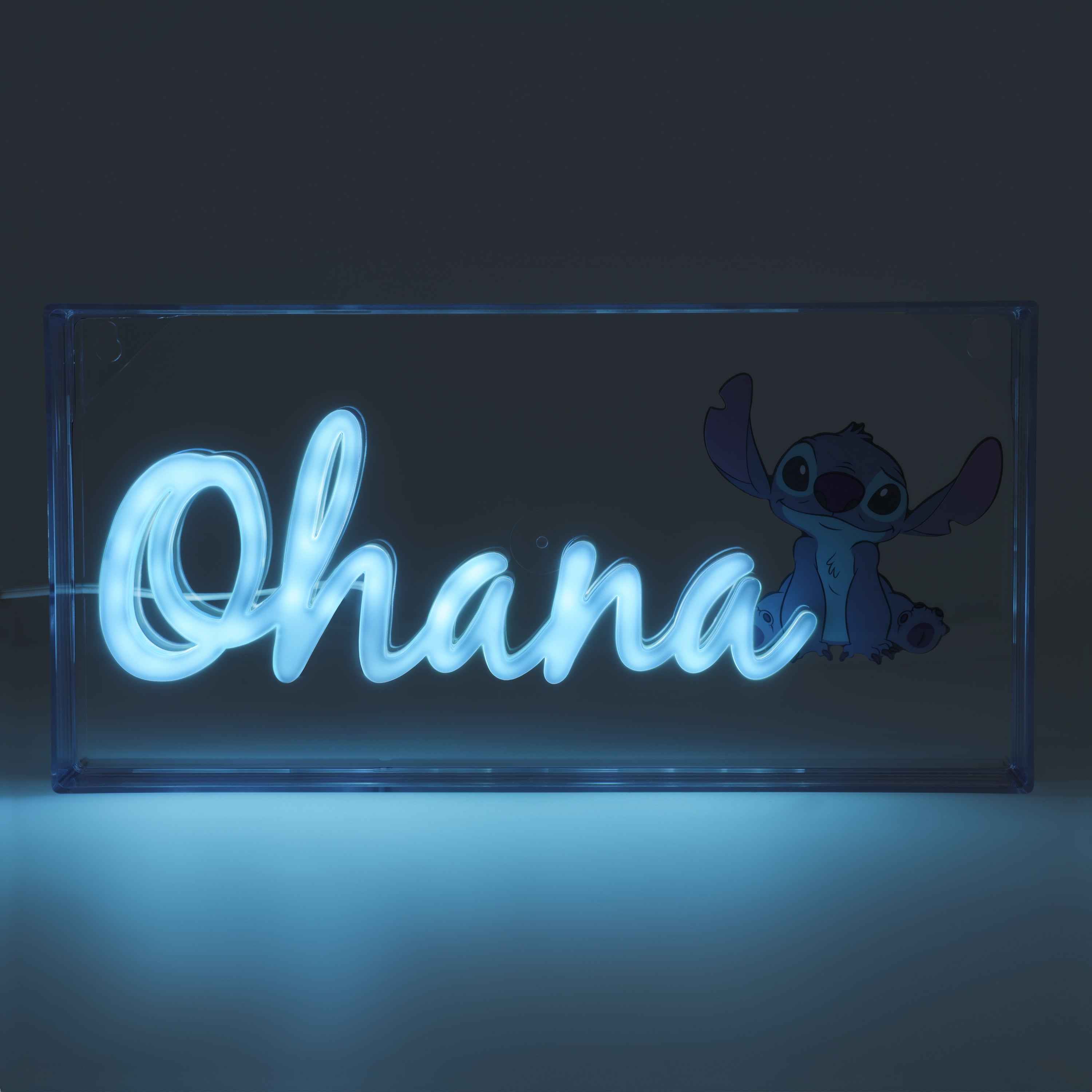 Lámpara Neón Ohana Disney Stitch Luz de Noche Original - Fan Army
