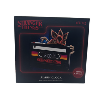 Reloj Despertador Demogorgon en Cassete Stranger Things Lámpara Original - Fan Army