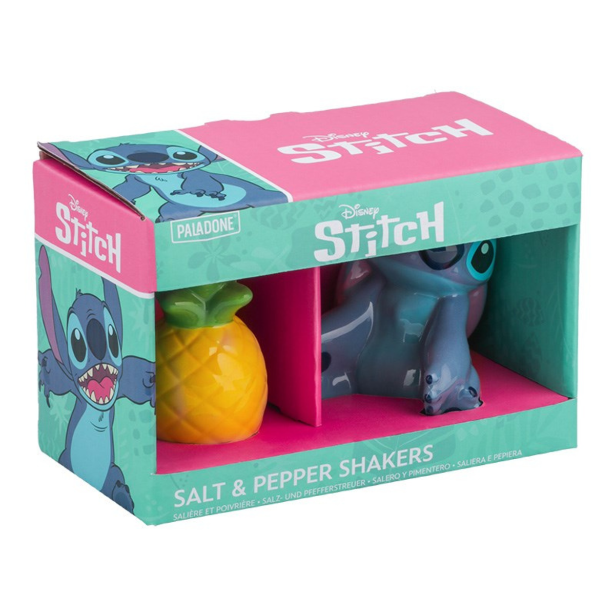 Set Salero y Pimentero Disney Stitch Cerámica Paladone