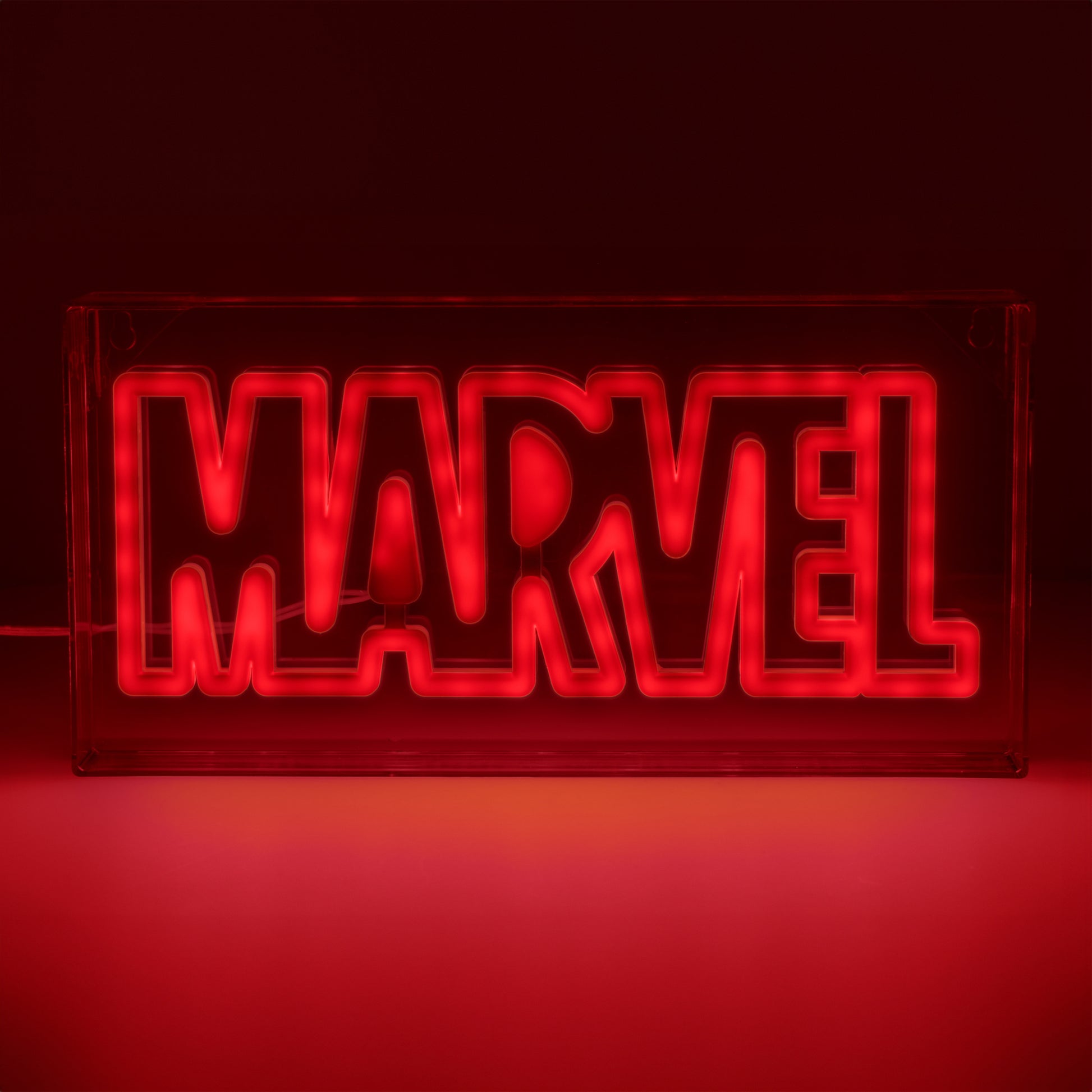 Marvel Lampara Luz Decorativa Neon Logo Original Paladone - Fan Army