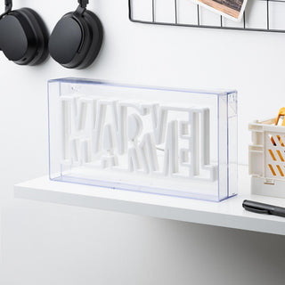 Marvel Lampara Luz Decorativa Neon Logo Original Paladone