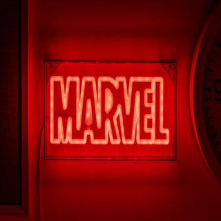 Marvel Lampara Luz Decorativa Neon Logo Original Paladone