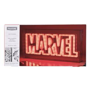 Marvel Lampara Luz Decorativa Neon Logo Original Paladone