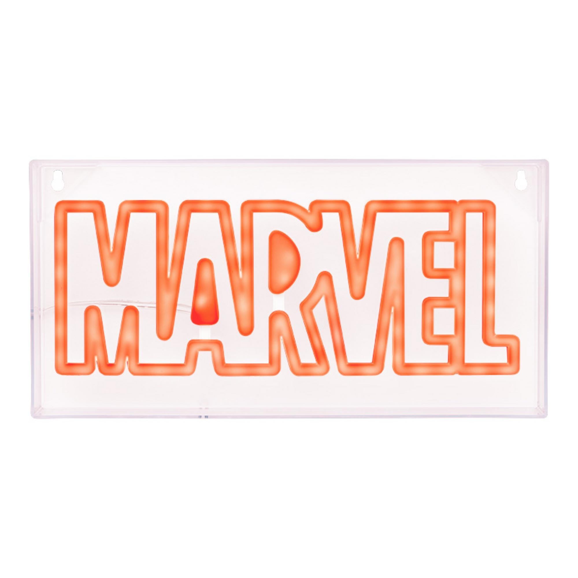 Marvel Lampara Luz Decorativa Neon Logo Original Paladone - Fan Army