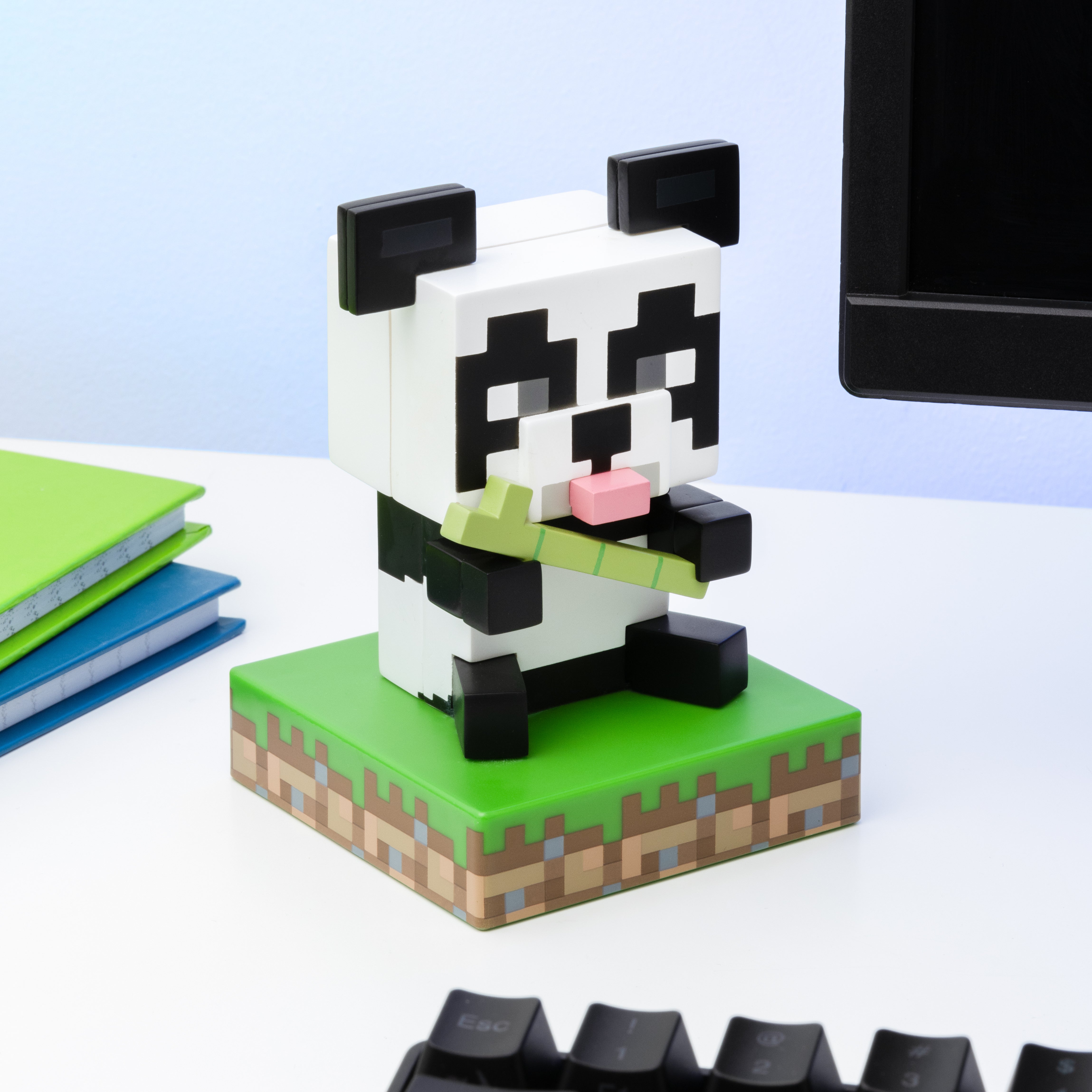 Reloj Despertador de Panda Icon Minecraft Lámpara Original - Fan Army