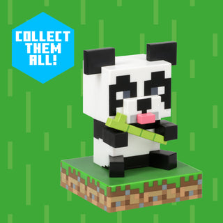 Lampara de Noche Panda Minecraft