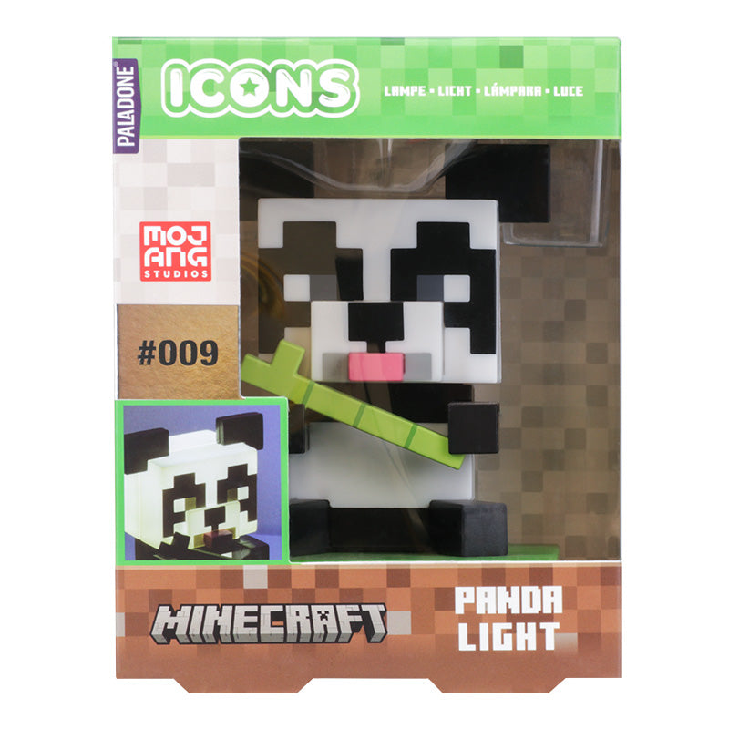 Reloj Despertador de Panda Icon Minecraft Lámpara Original - Fan Army