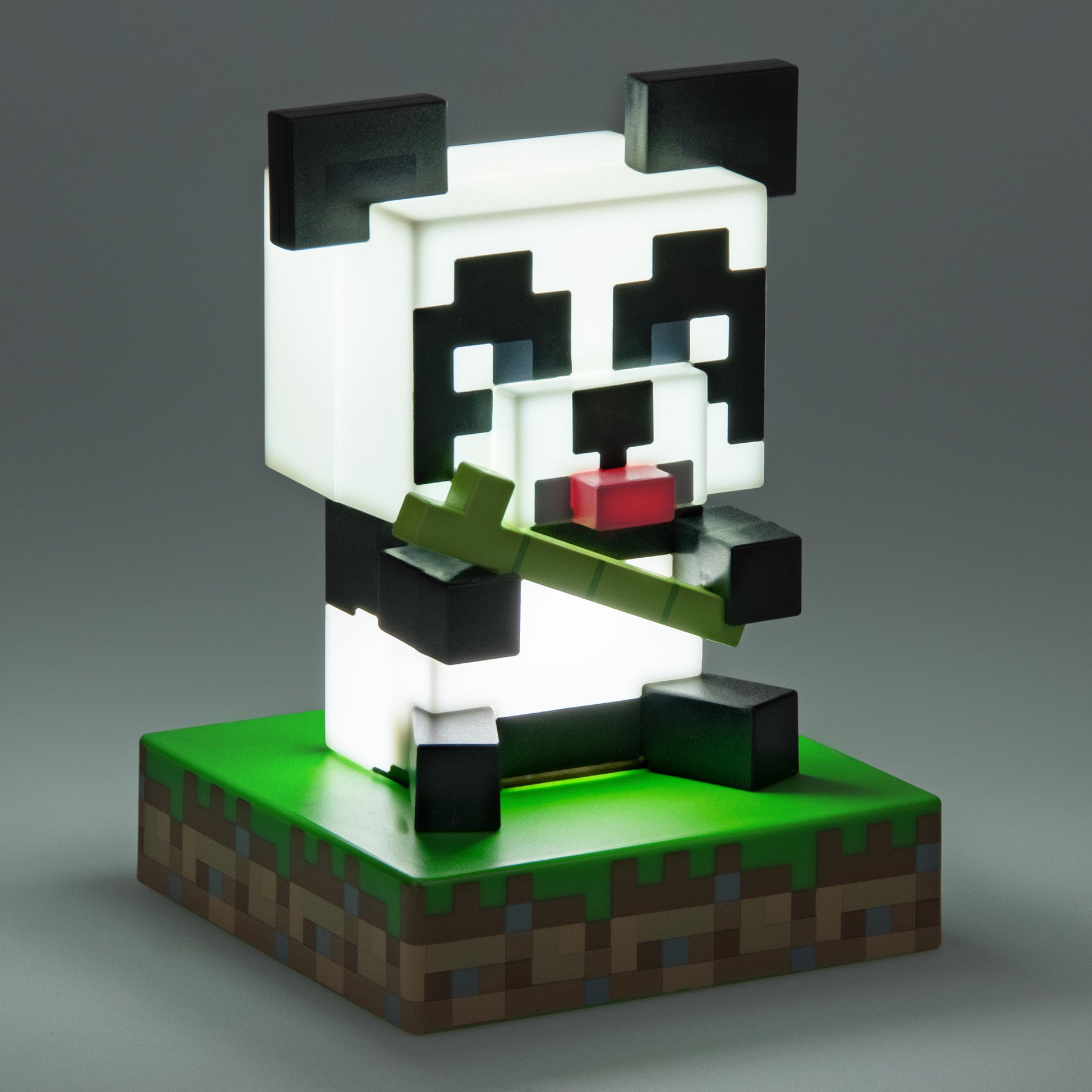 Reloj Despertador de Panda Icon Minecraft Lámpara Original - Fan Army