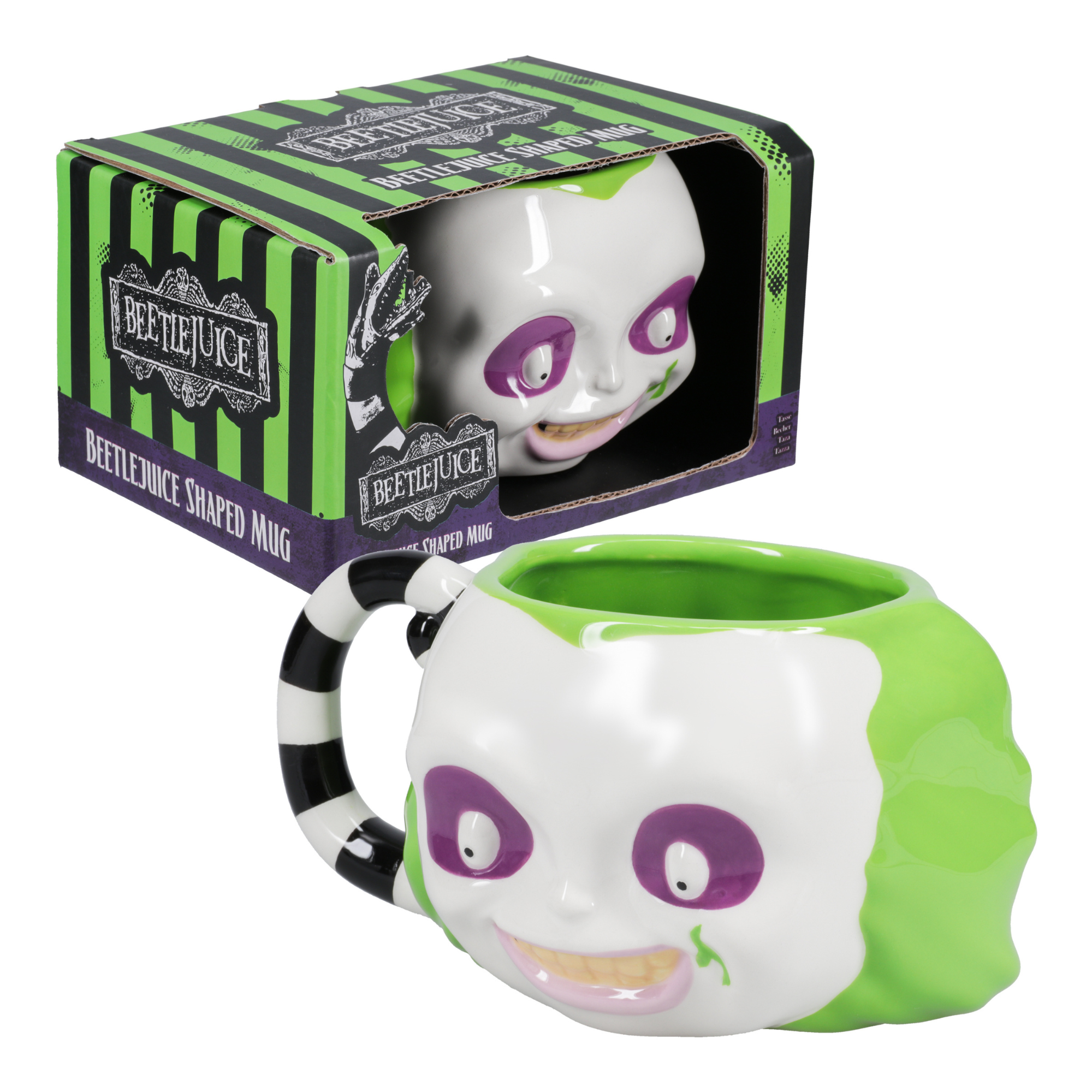 Taza Beetlejuice 650 ml Cabeza Beetlejuice - Fan Army
