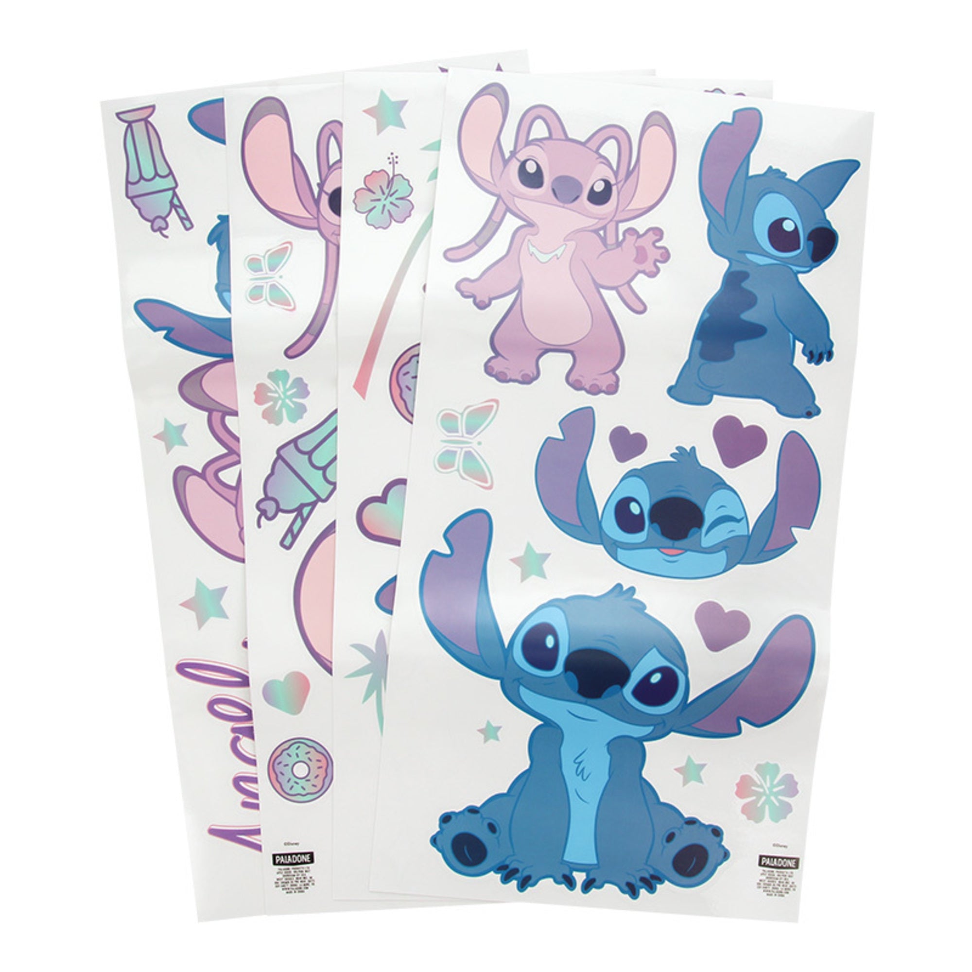 Stitch stickers decorativos para pared - Fan Army