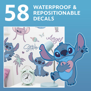 Stitch stickers decorativos para pared - Fan Army
