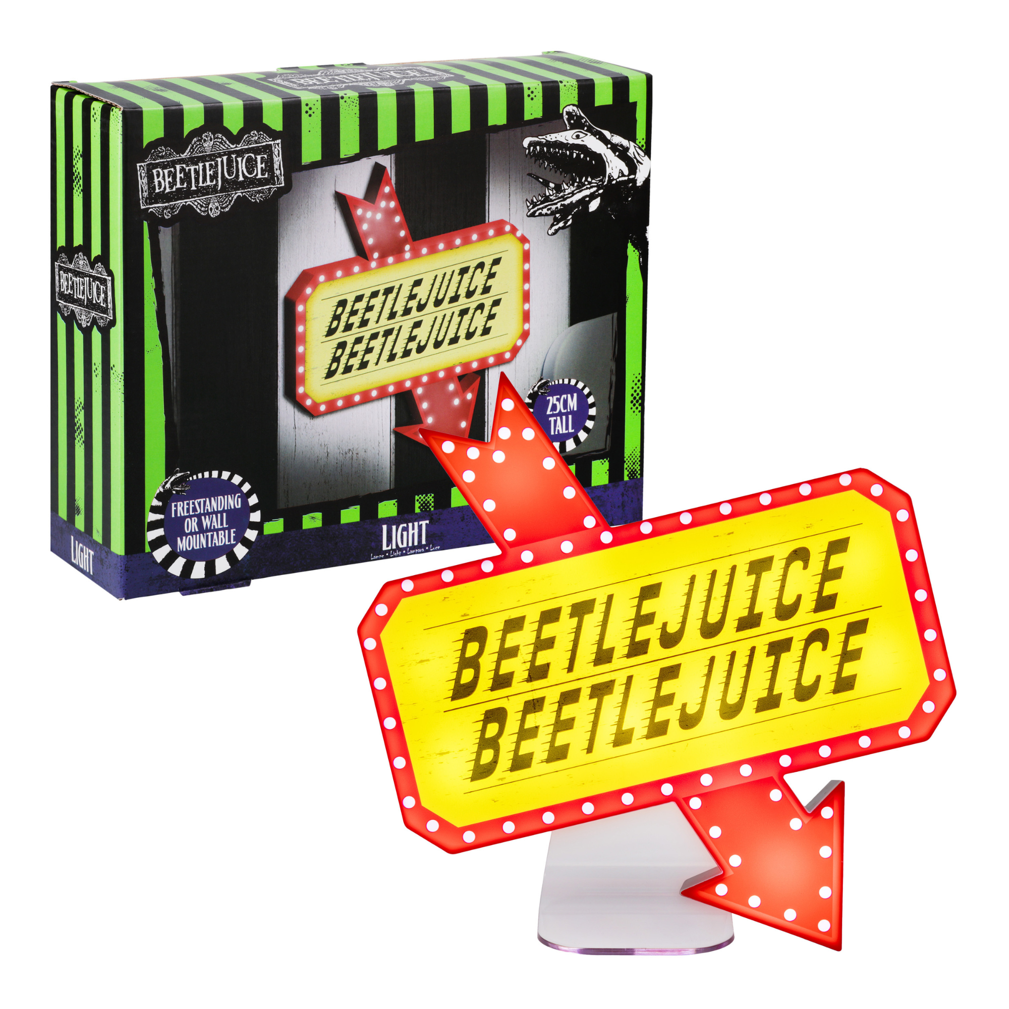 Lámpara Beetlejuice Luz Decorativa - Fan Army