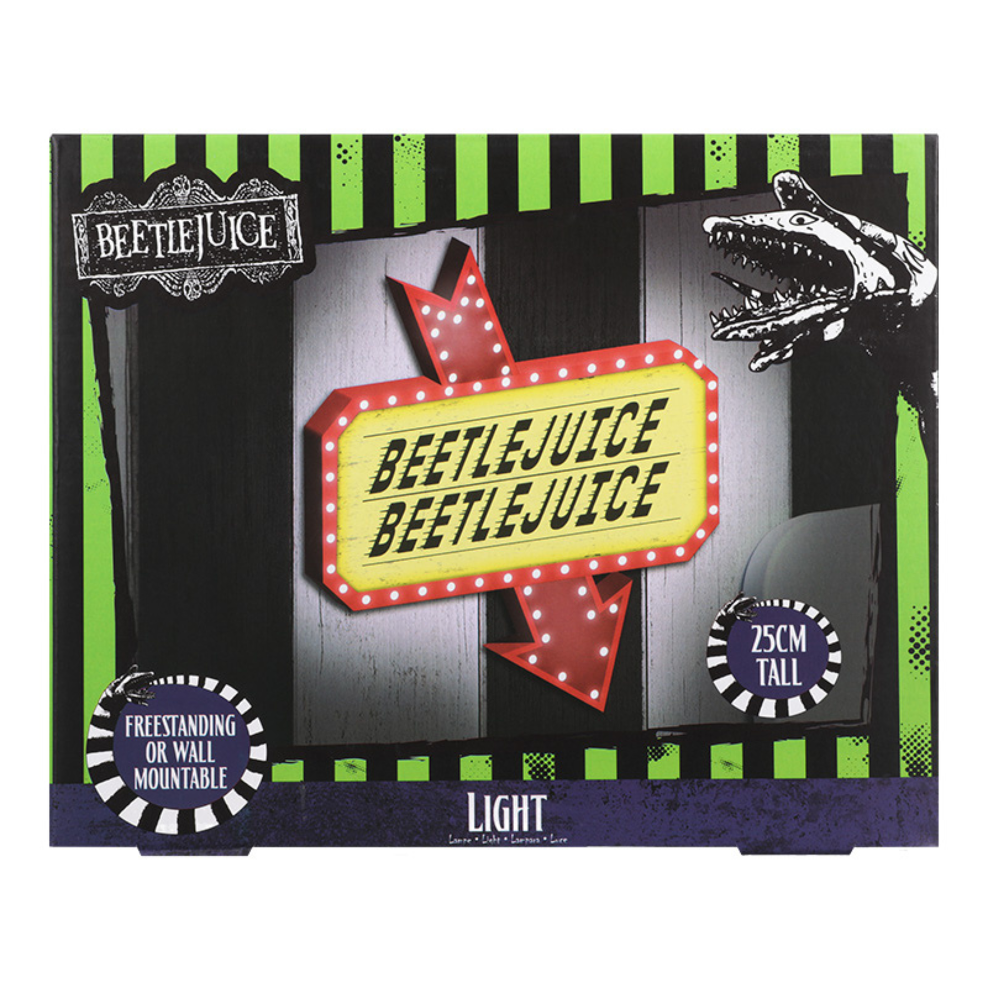 Lámpara Beetlejuice Luz Decorativa - Fan Army