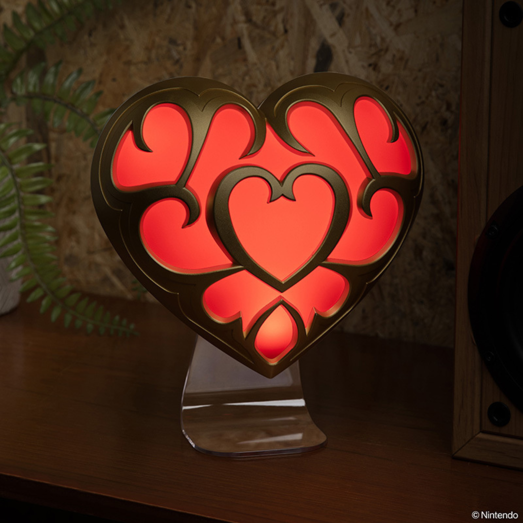 Lámpara Heart Container The Legend of Zelda