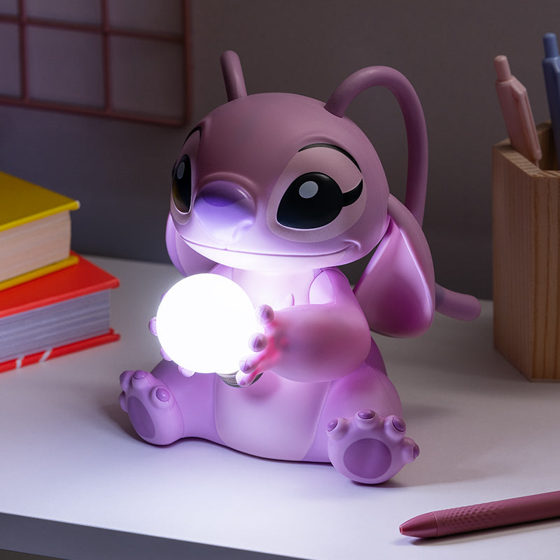 Lámpara de Angel 3D Disney Stitch Luz de Noche Original - Fan Army