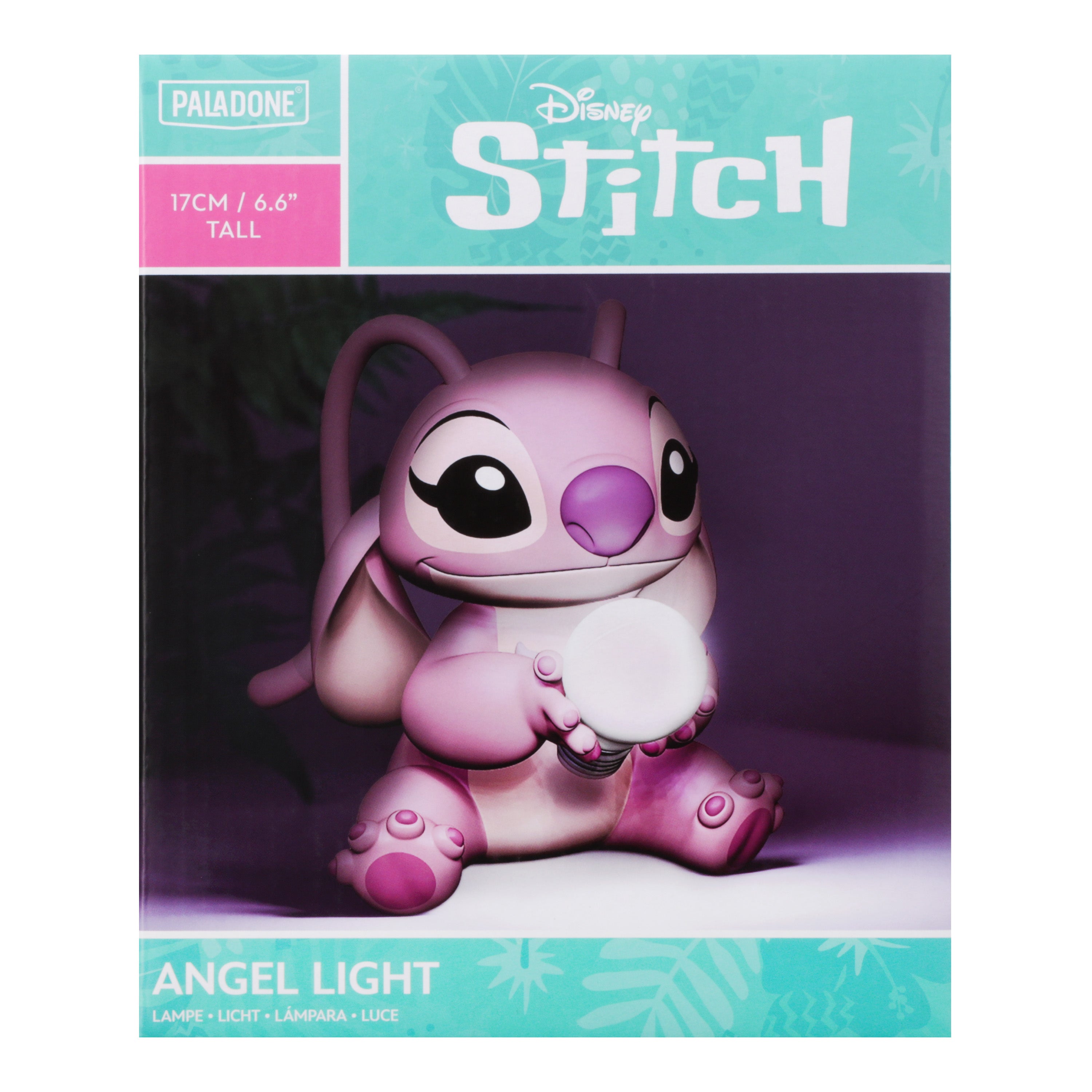 Lámpara de Angel 3D Disney Stitch Luz de Noche Original - Fan Army