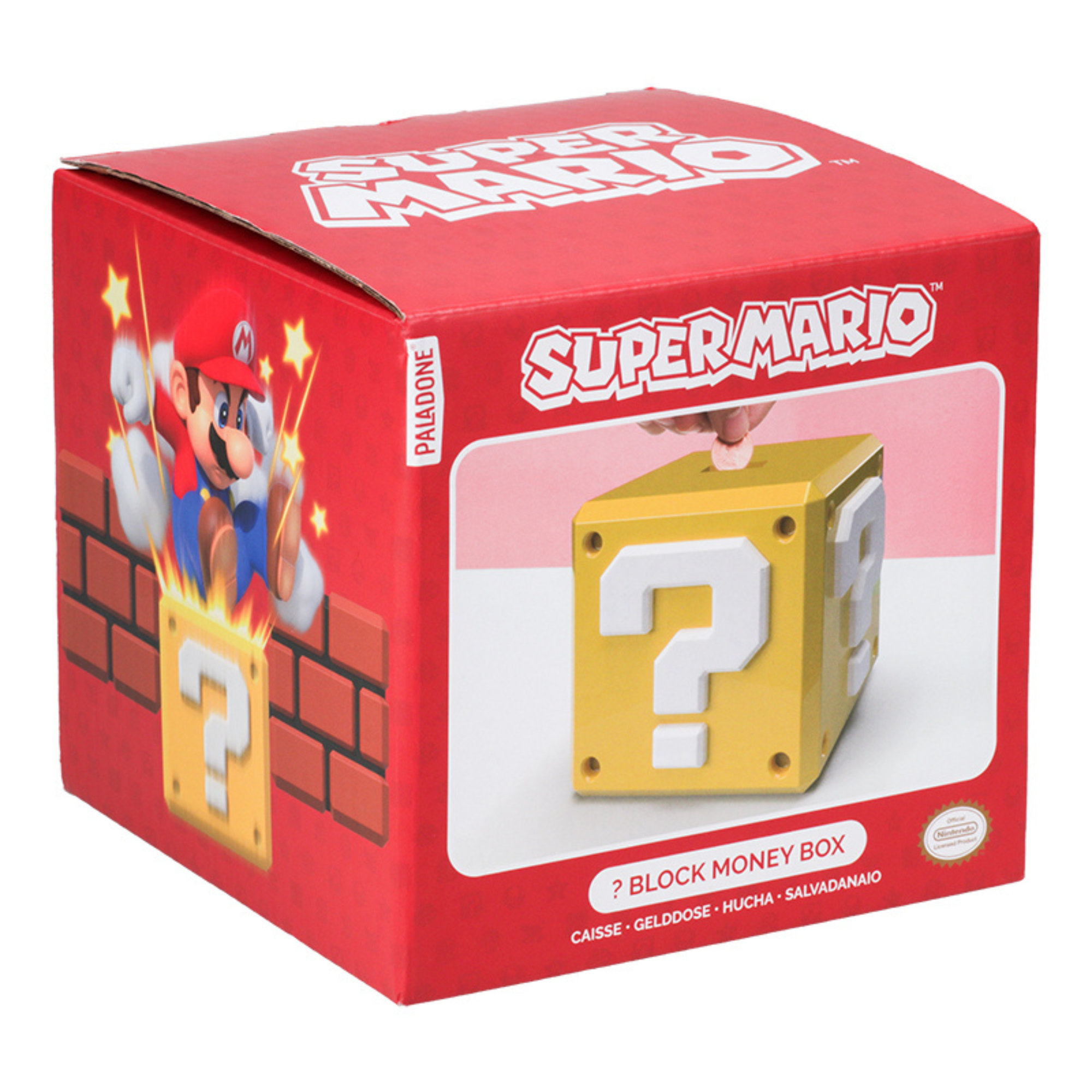 Alcancía Super Mario Bloque “?”