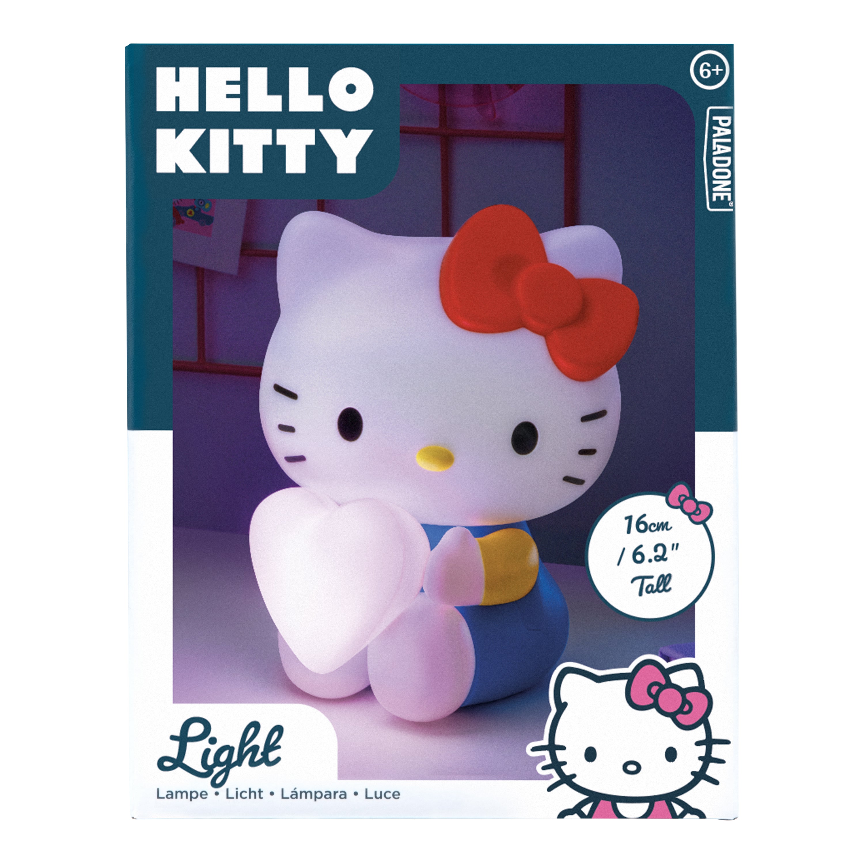 Lámpara Hello Kitty con Corazón Luz de Noche Original - Fan Army