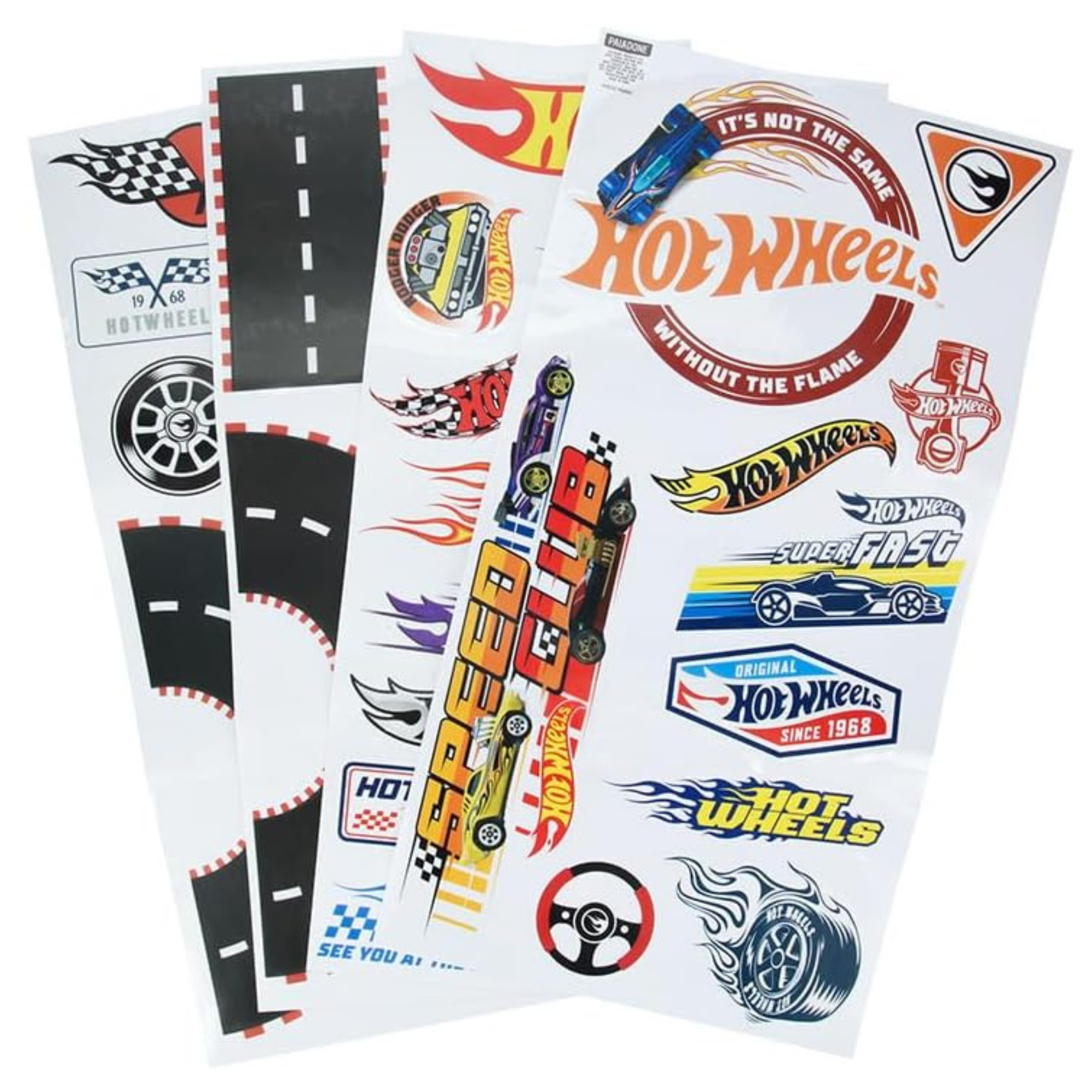 Stickers de Pared Hot Wheels Glow in the Dark