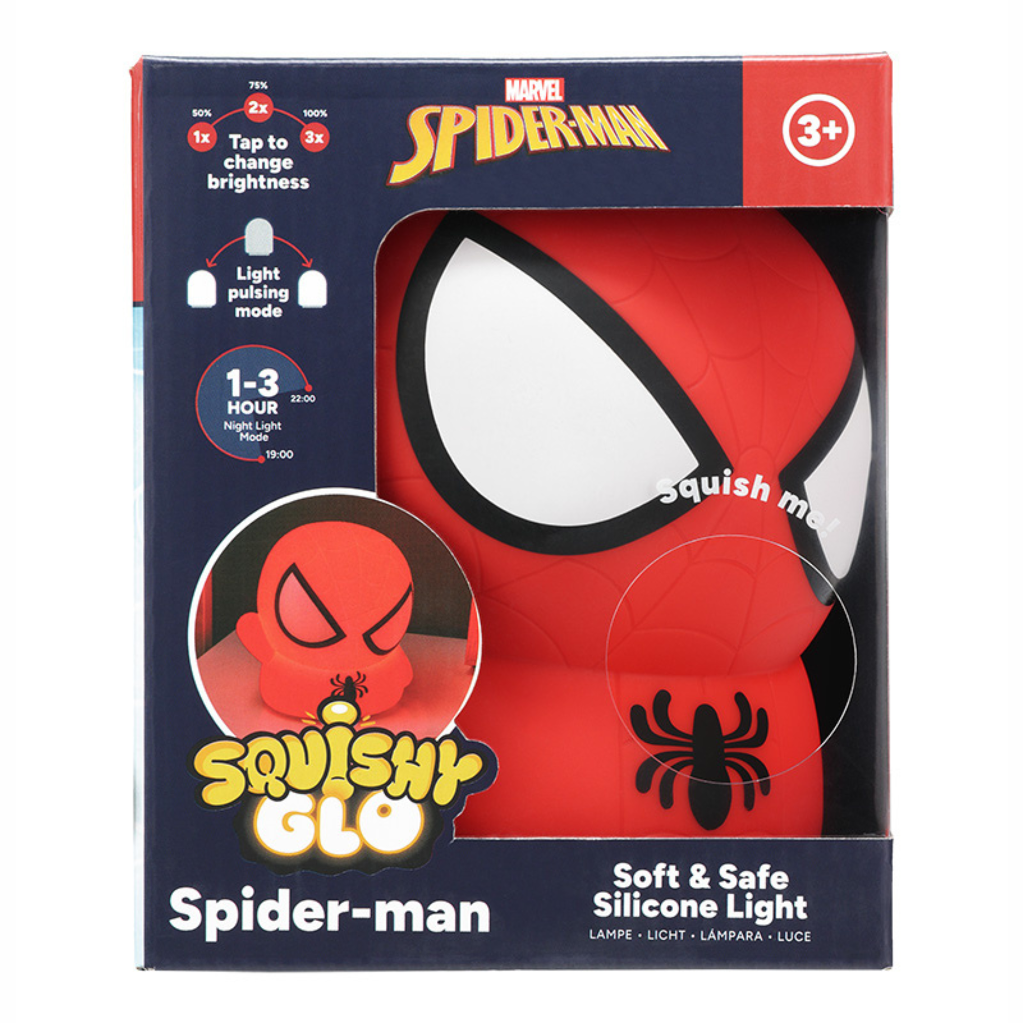 Marvel Spider-Man SquishyGlo Light
