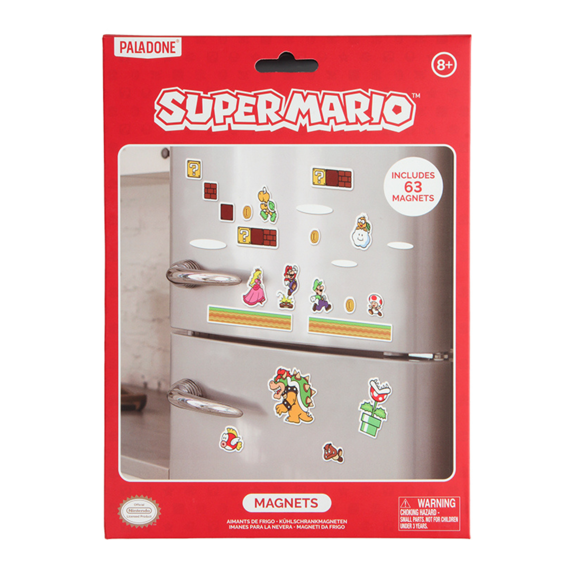 Set de 63 Imanes Super Mario - Fan Army
