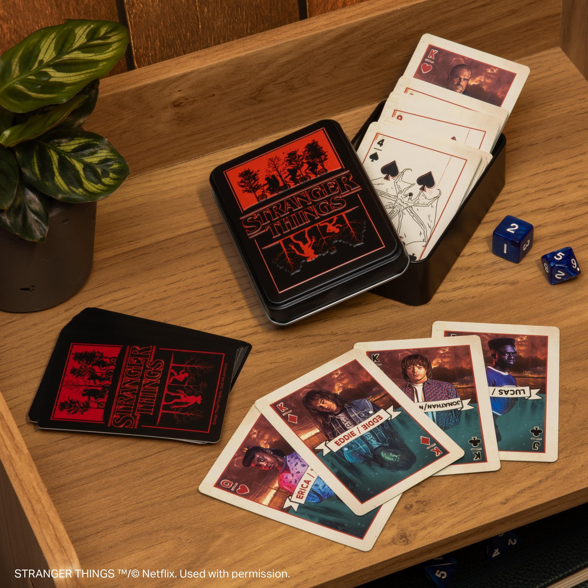 Stranger Things Baraja de Cartas - Fan Army