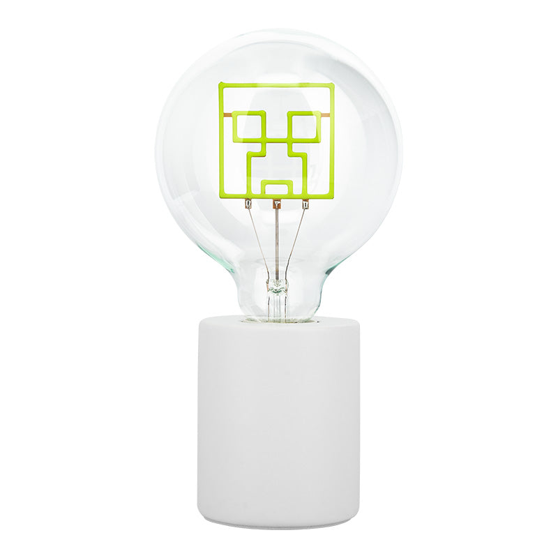 Lámpara Minecraft Creeper Foco LED Neon Luz de Noche Original