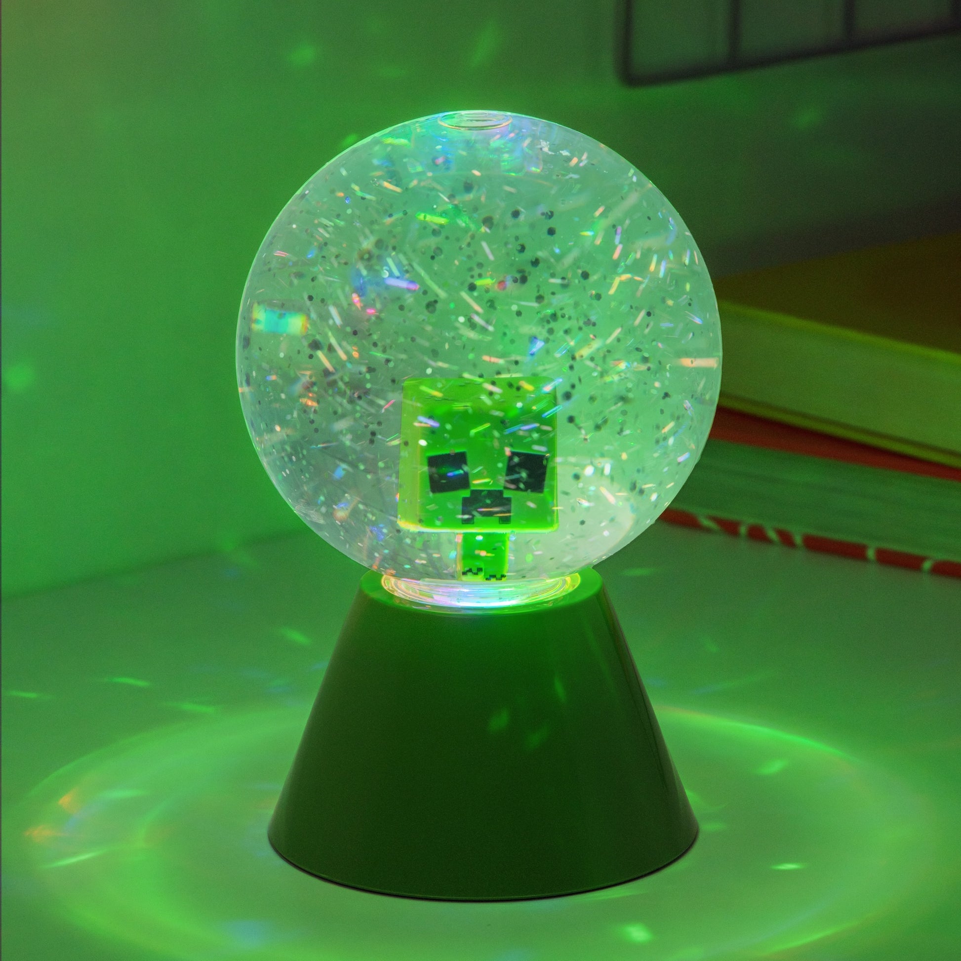 Esfera de Purpurina LED de Minecraft Lámpara Original - Fan Army
